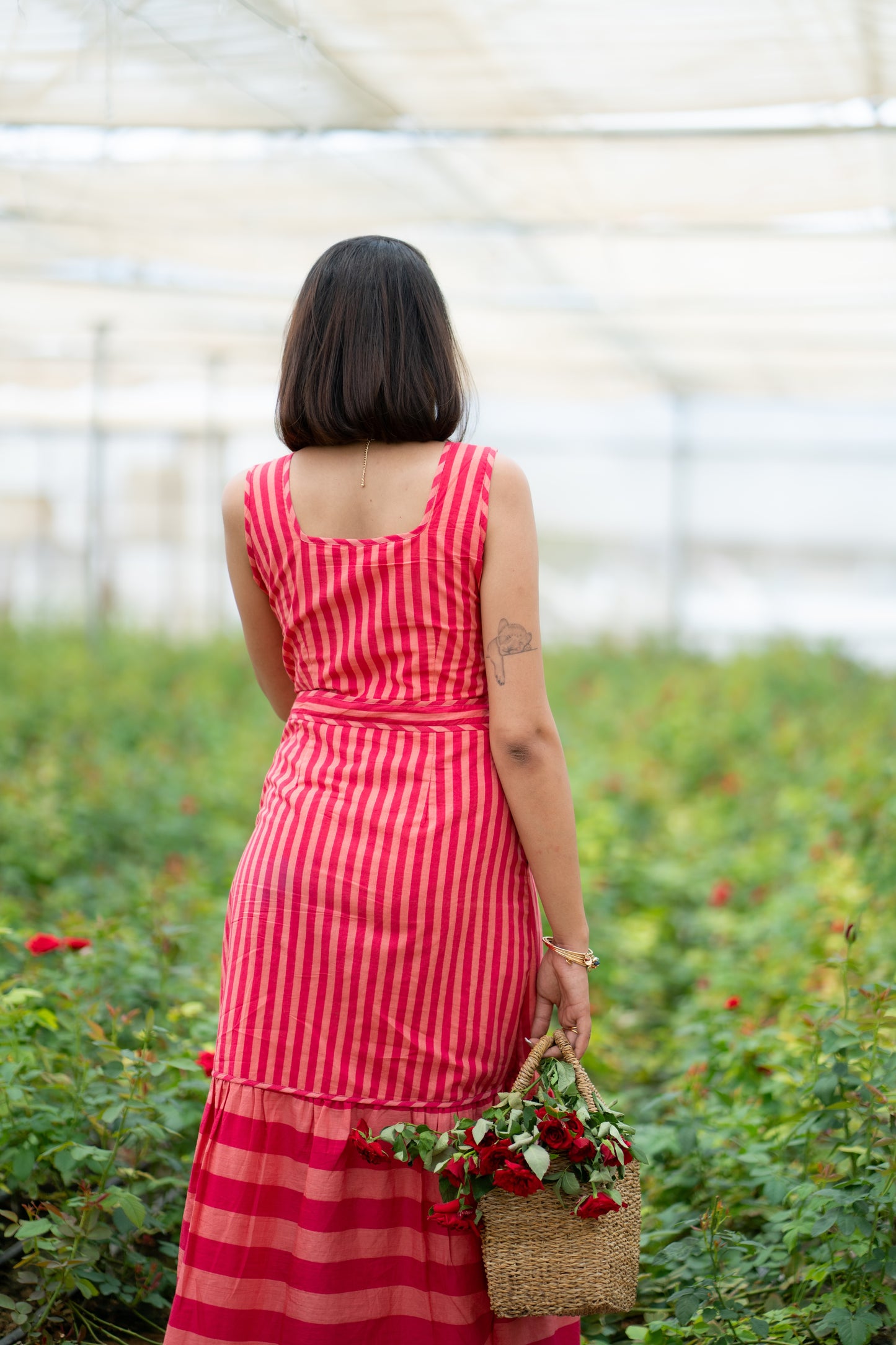 Candy Striped Dress