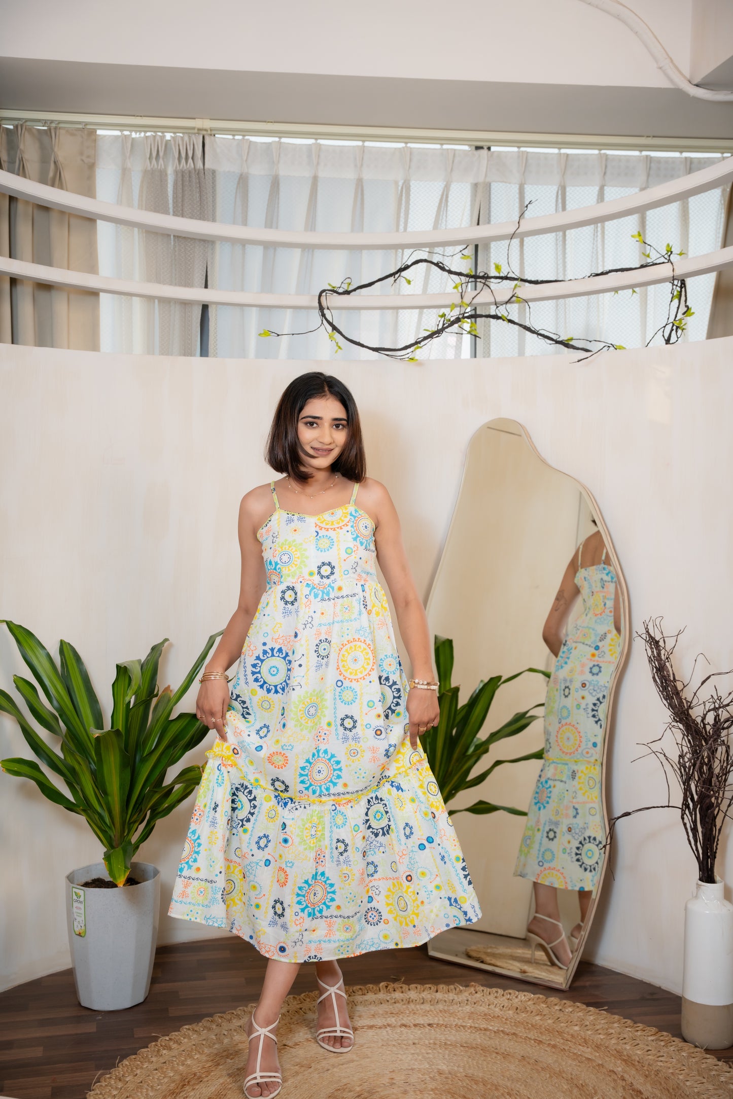 Aurora Bead-Work Dress