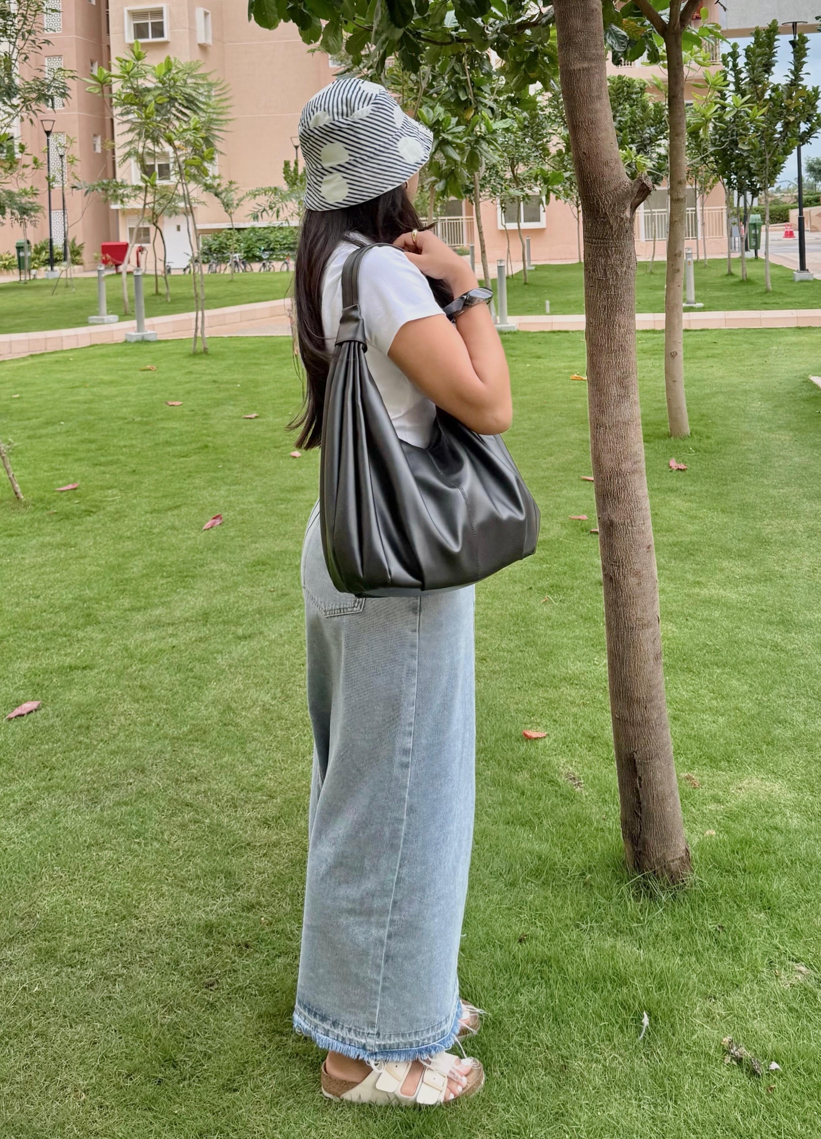 Colour Splash with Polka Stripes - Cotton REVERSIBLE Bucket Hat