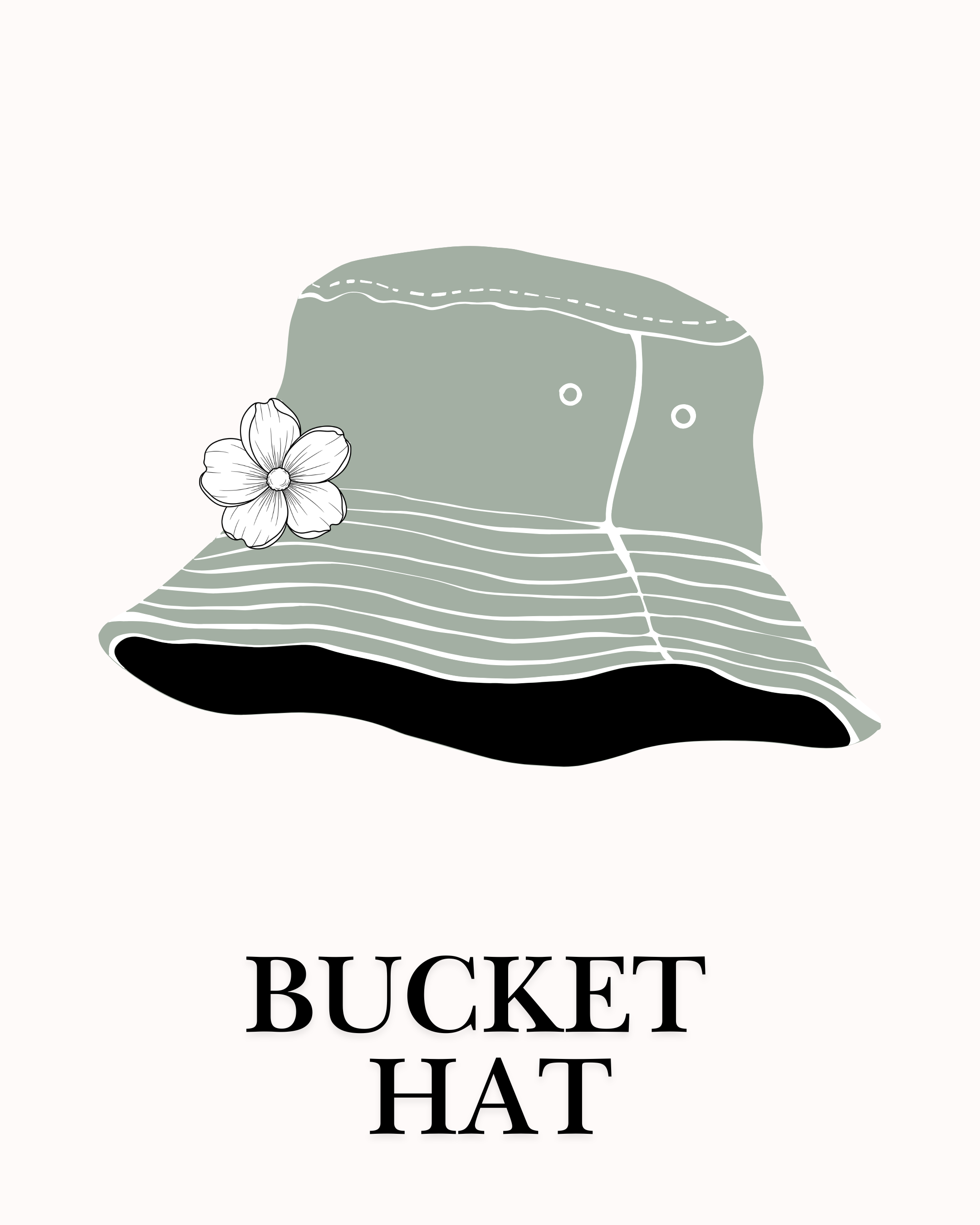 Cotton Bucket Hats - Reversible