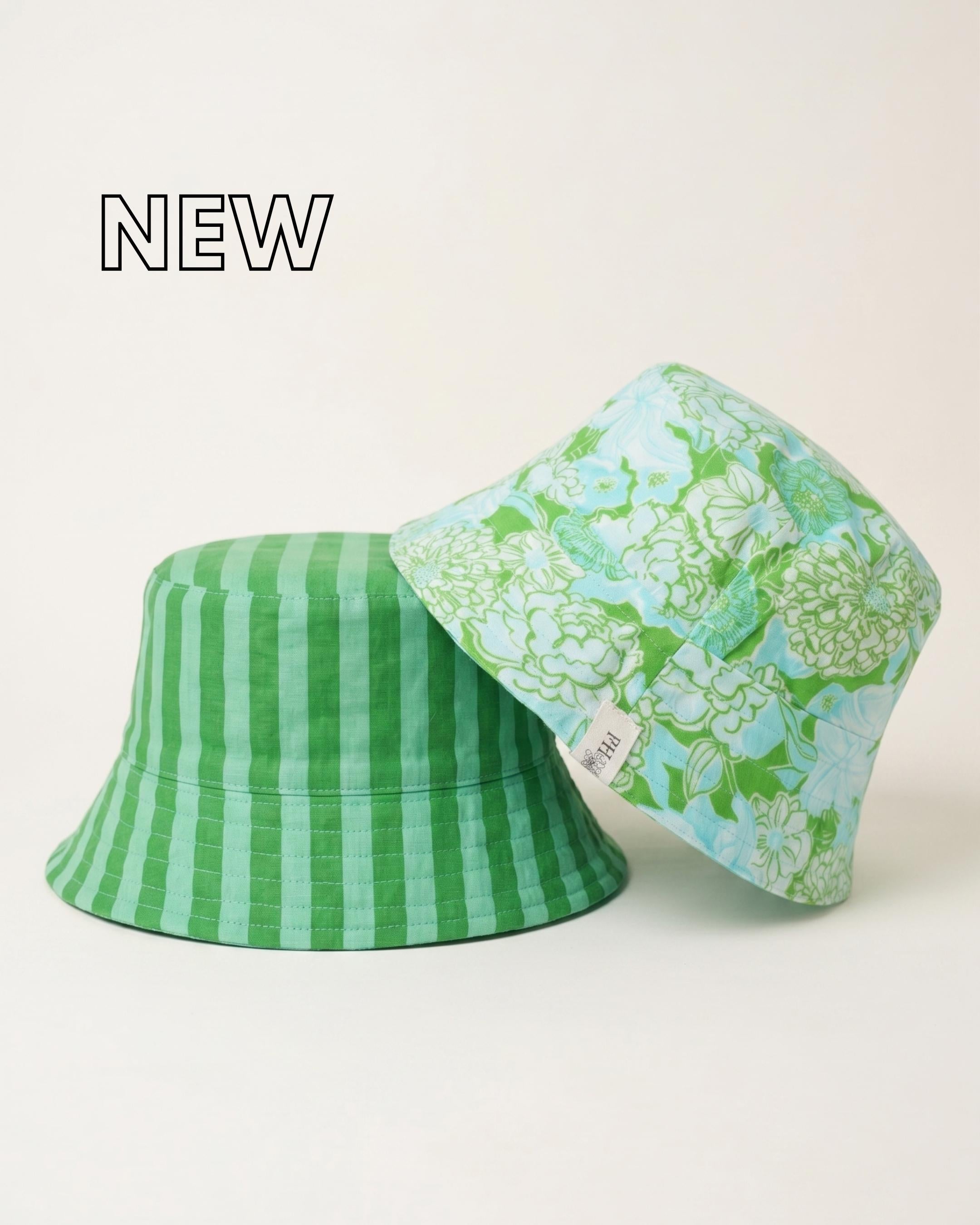 Green Nature - Cotton REVERSIBLE Bucket Hat