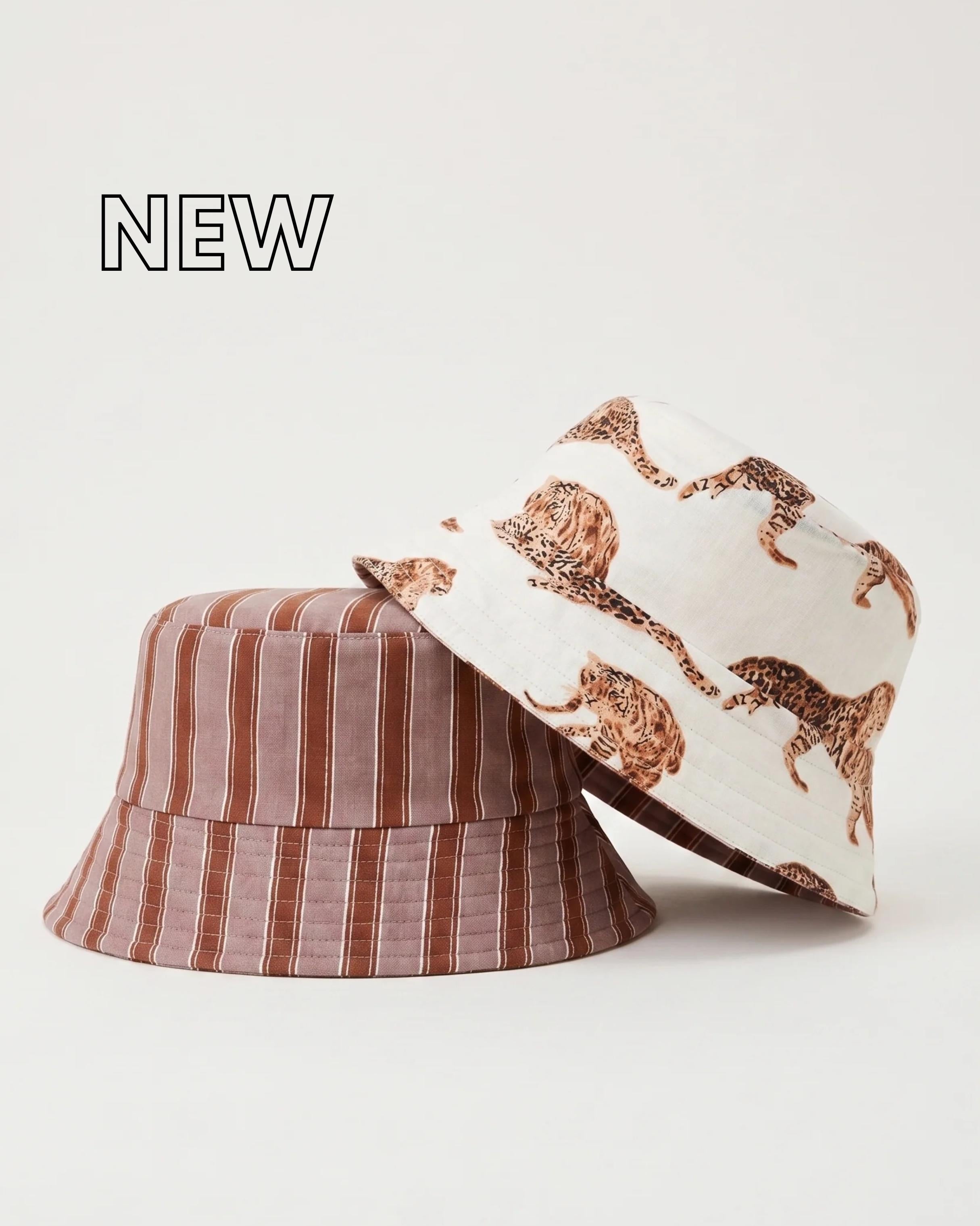The White Tiger - Cotton REVERSIBLE Bucket Hat