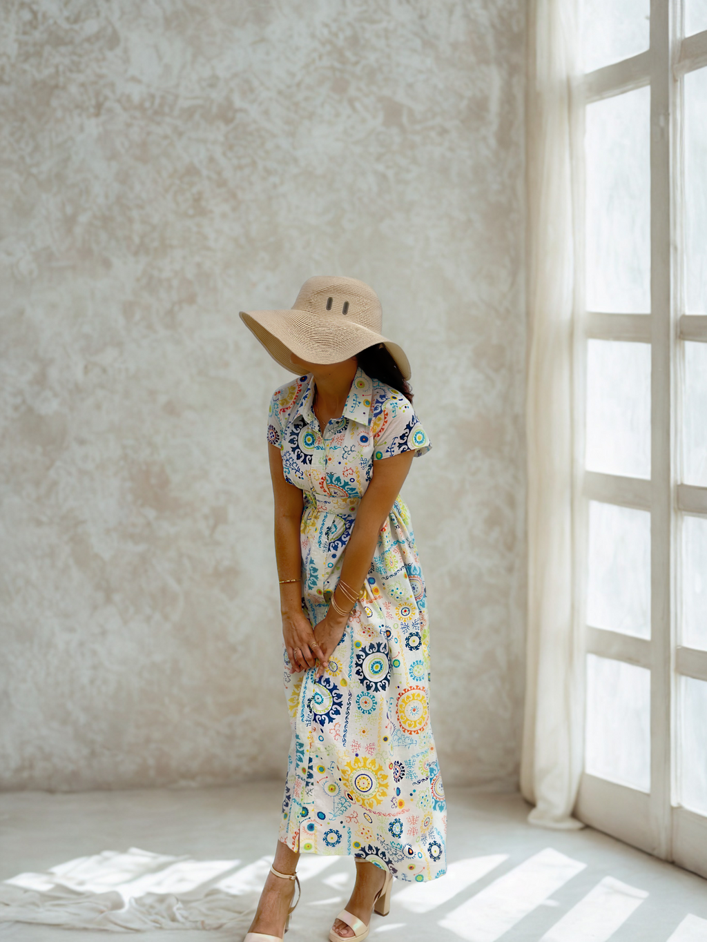 Paint Me Pretty Dress - with sleeves