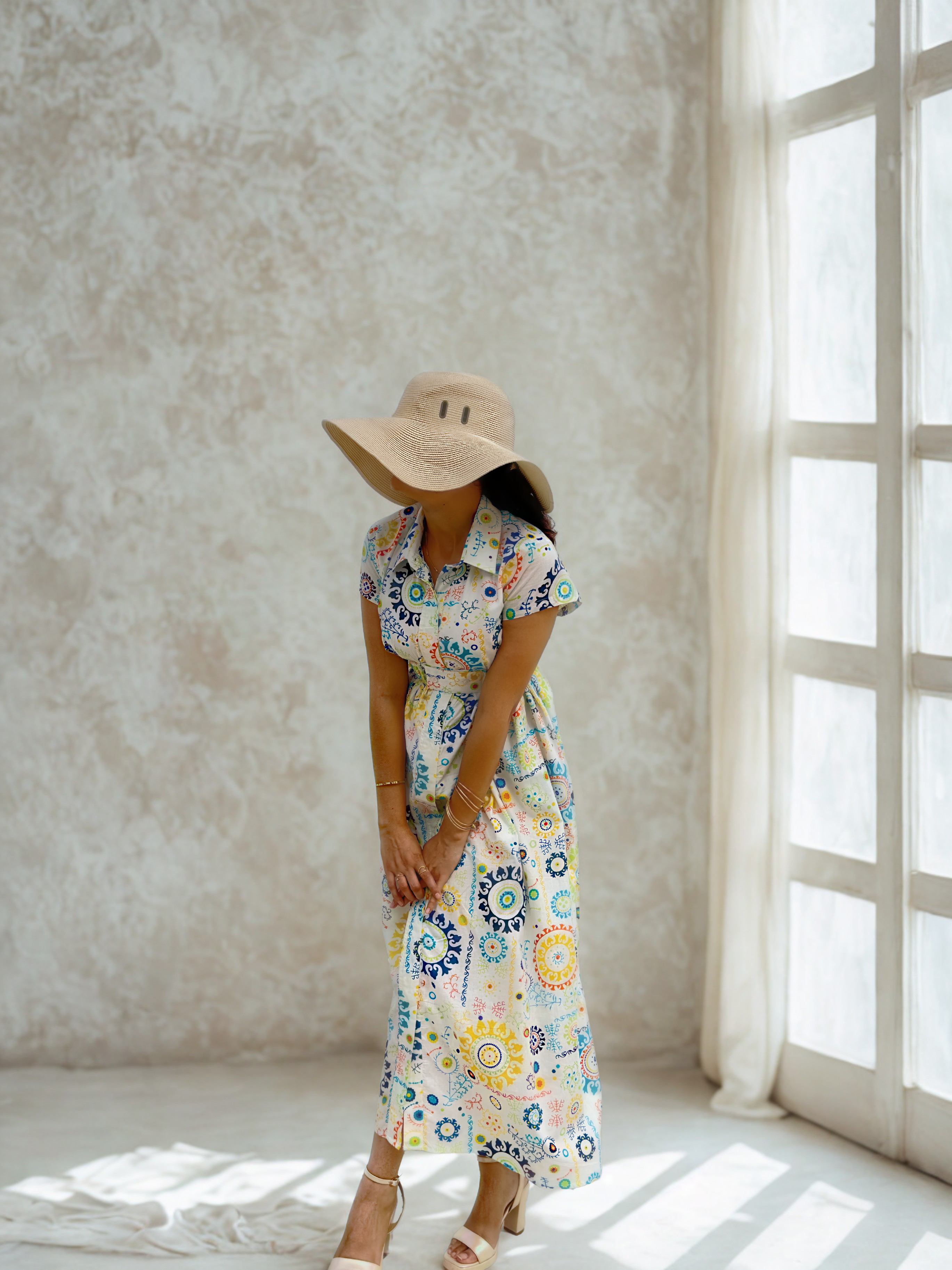Paint Me Pretty Dress - with sleeves