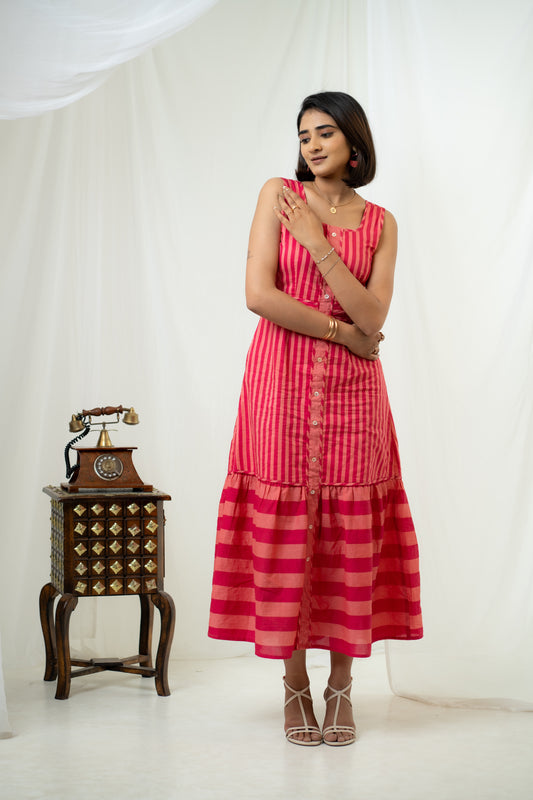Candy Striped Dress