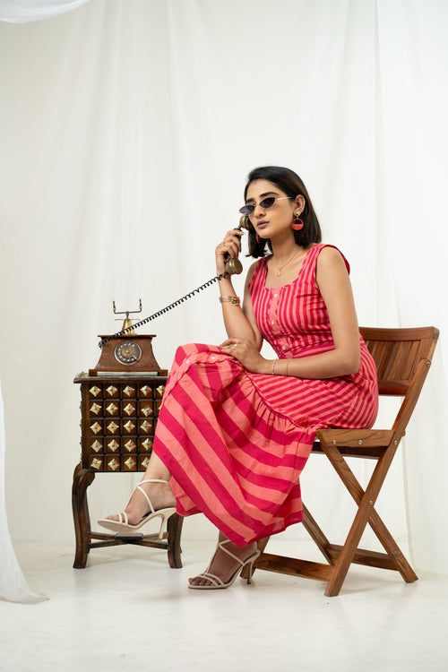 Candy Striped Dress