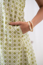 Eucalyptus Kiss (Pastel Green Dress)