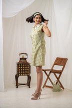 Eucalyptus Kiss (Pastel Green Dress)