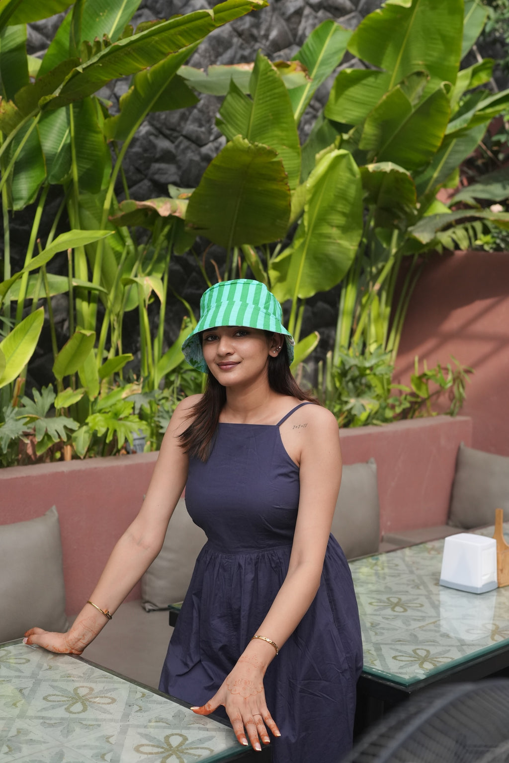 Green Nature - Cotton REVERSIBLE Bucket Hat