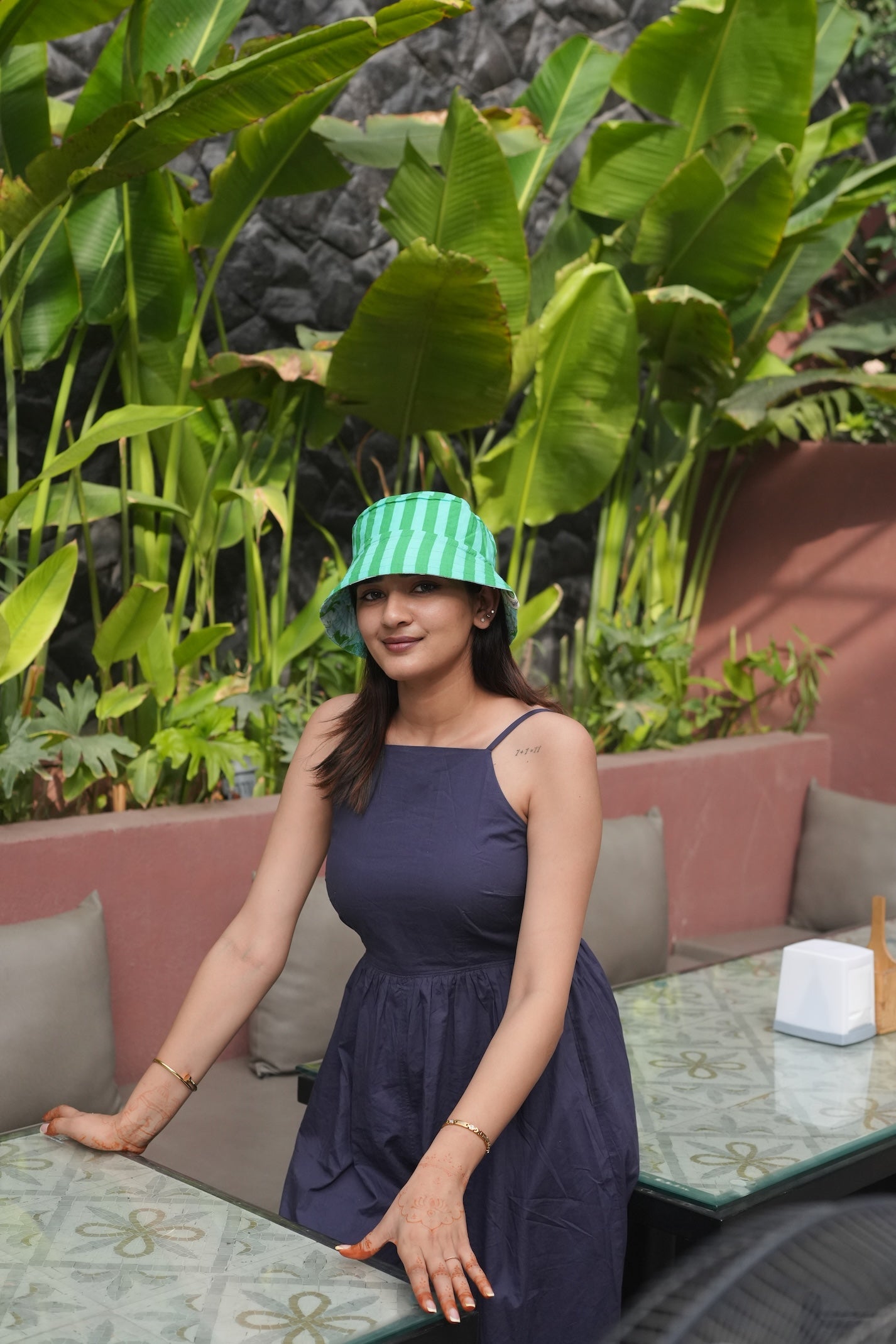 Green Nature - Cotton REVERSIBLE Bucket Hat
