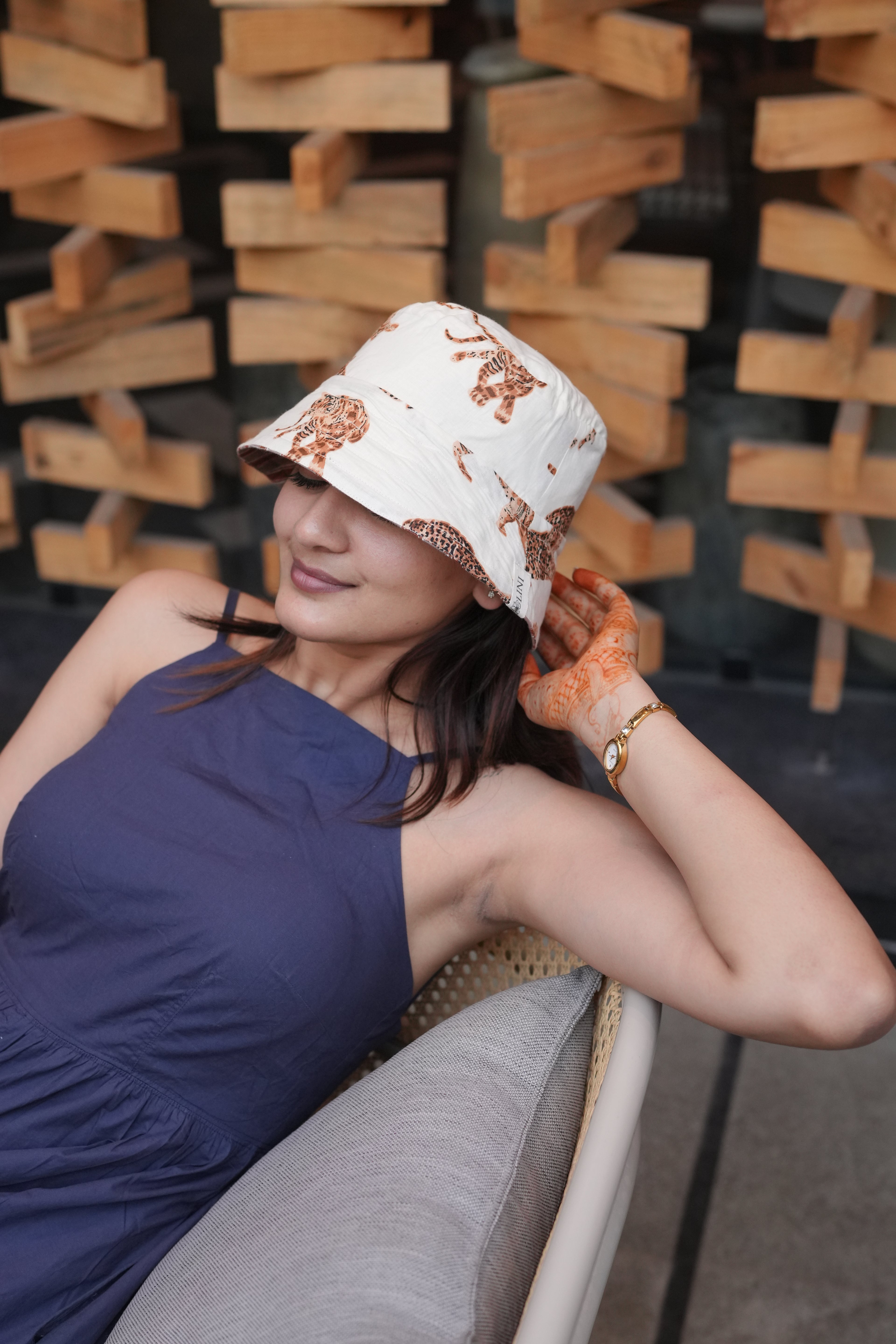 The White Tiger - Cotton REVERSIBLE Bucket Hat