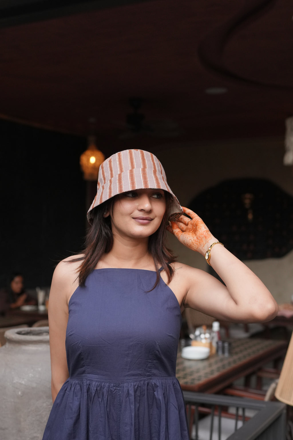 The White Tiger - Cotton REVERSIBLE Bucket Hat