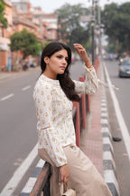 Dobby Lumière Blouse/Top