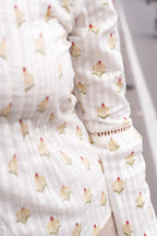 Dobby Lumière Blouse/Top