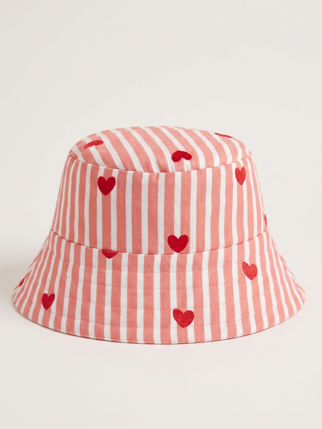 Peachy Heart - Cotton Bucket Hat