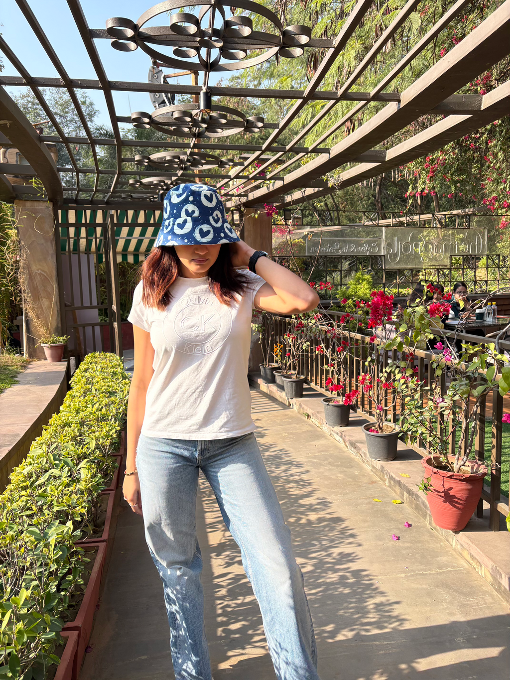 Hat got Hearts - Cotton REVERSIBLE Bucket Hat