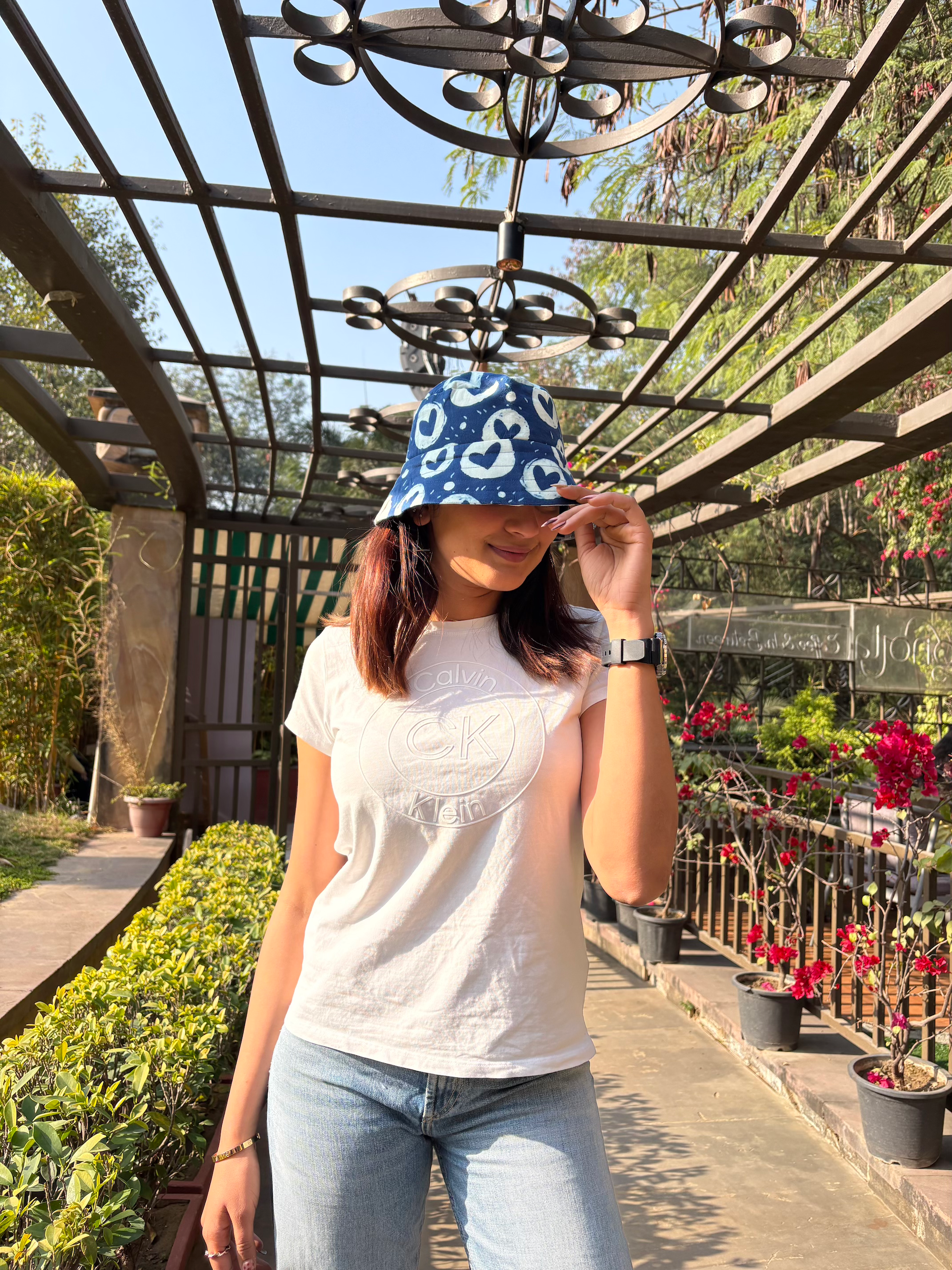 Hat got Hearts - Cotton REVERSIBLE Bucket Hat