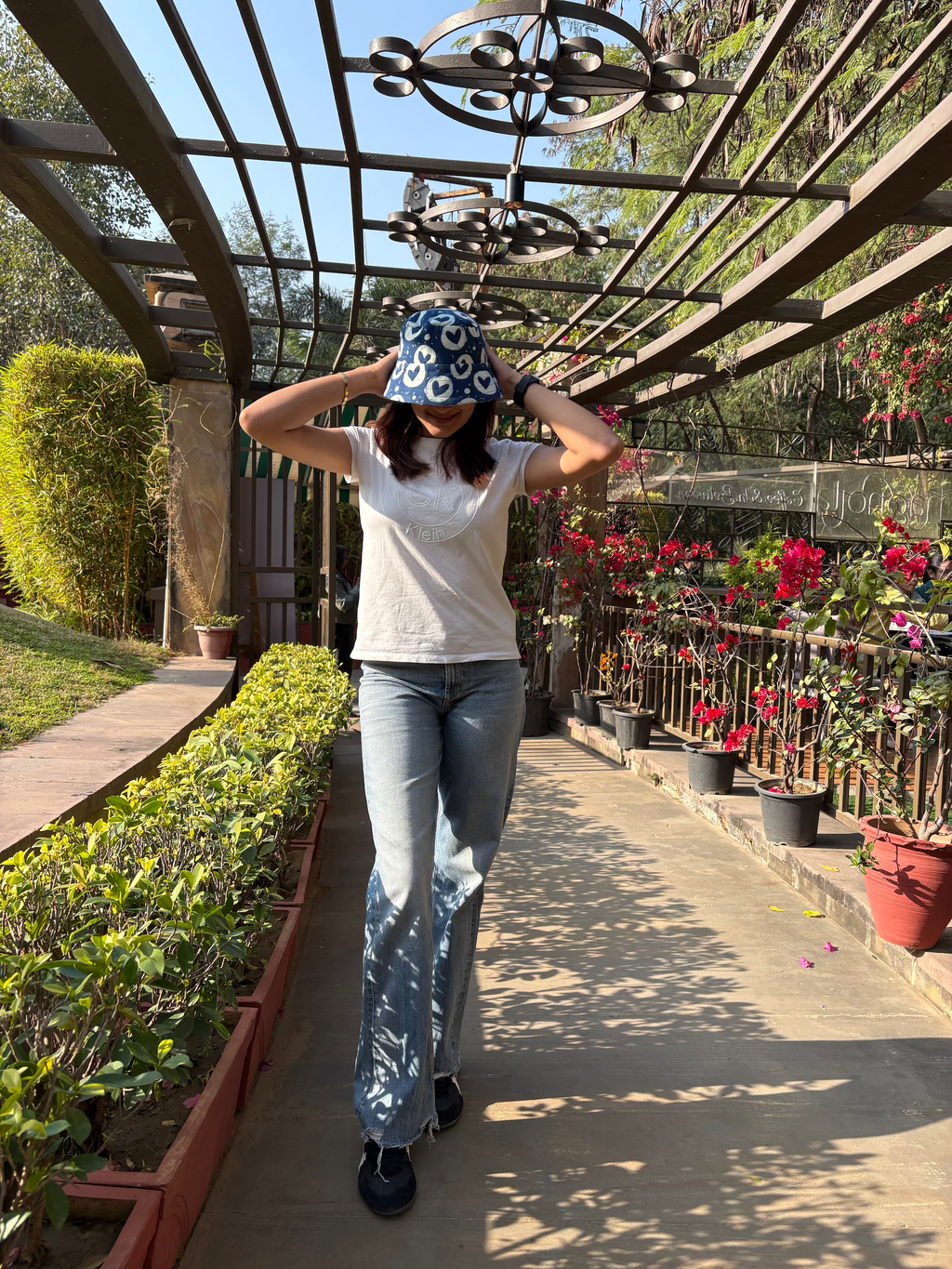 Hat got Hearts - Cotton REVERSIBLE Bucket Hat