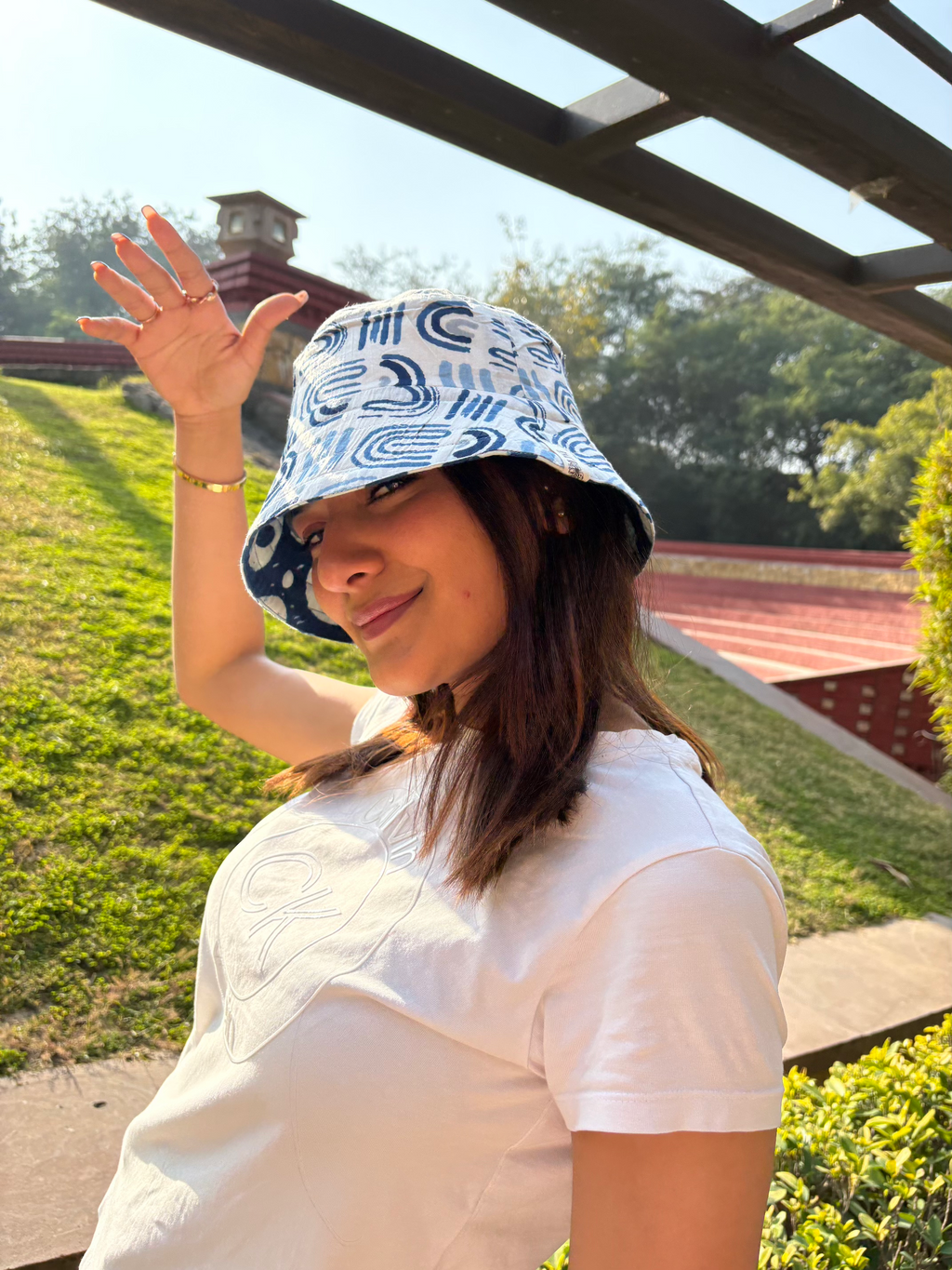 Hat got Hearts - Cotton REVERSIBLE Bucket Hat