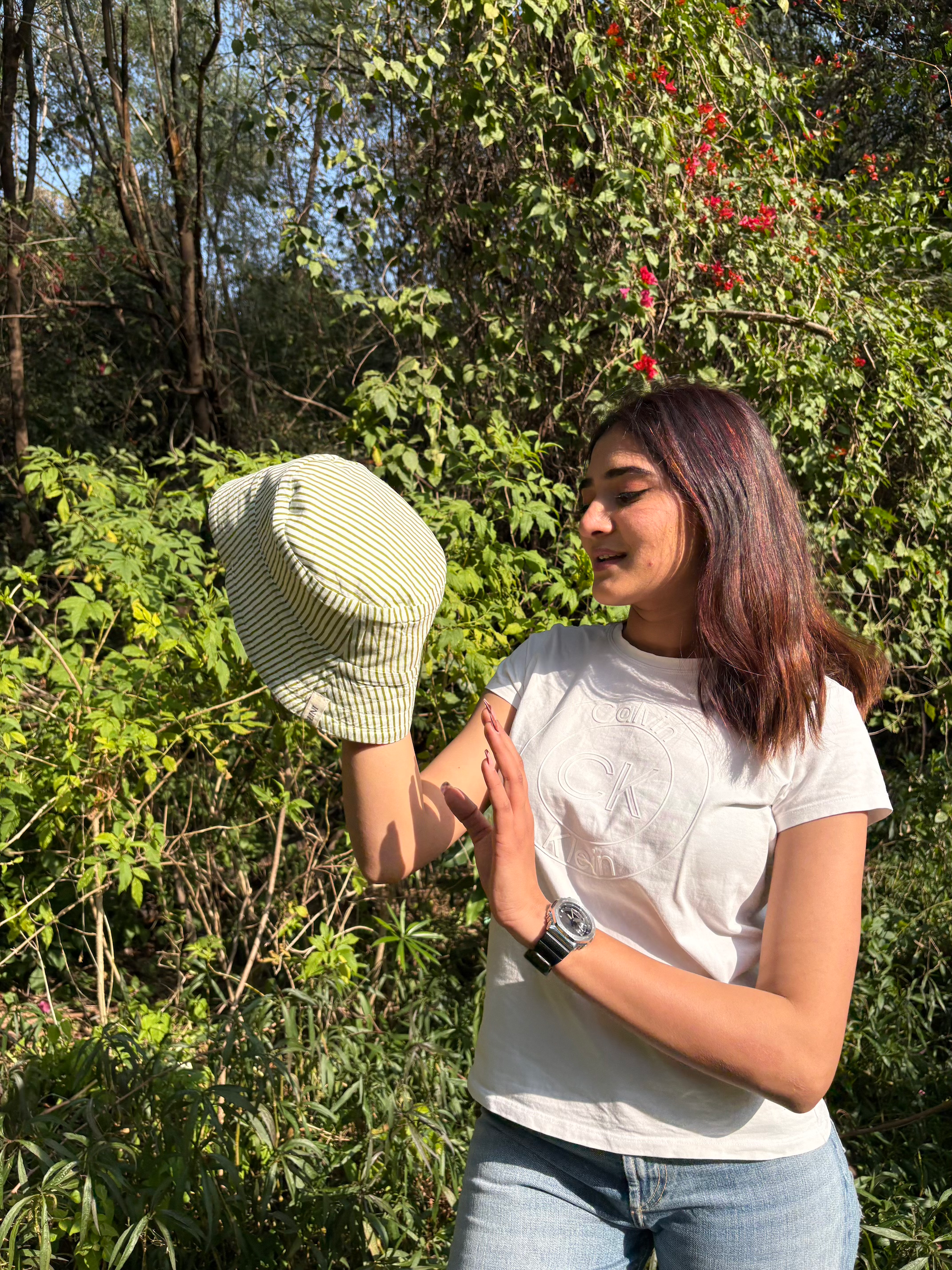 Palm Escape - Cotton REVERSIBLE Bucket Hat