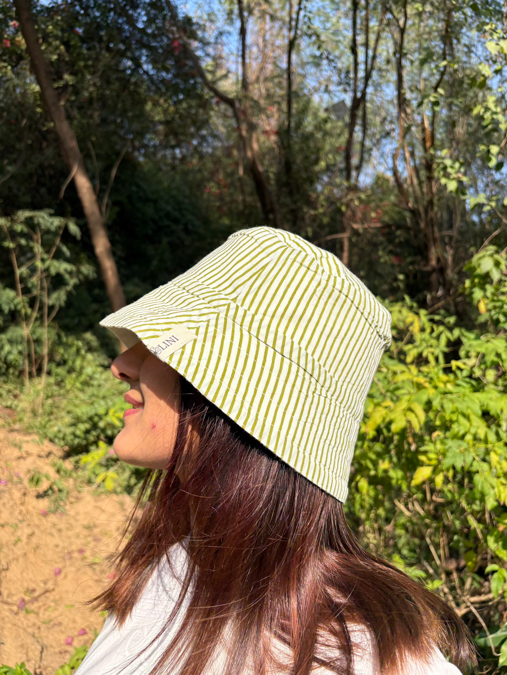Palm Escape - Cotton REVERSIBLE Bucket Hat