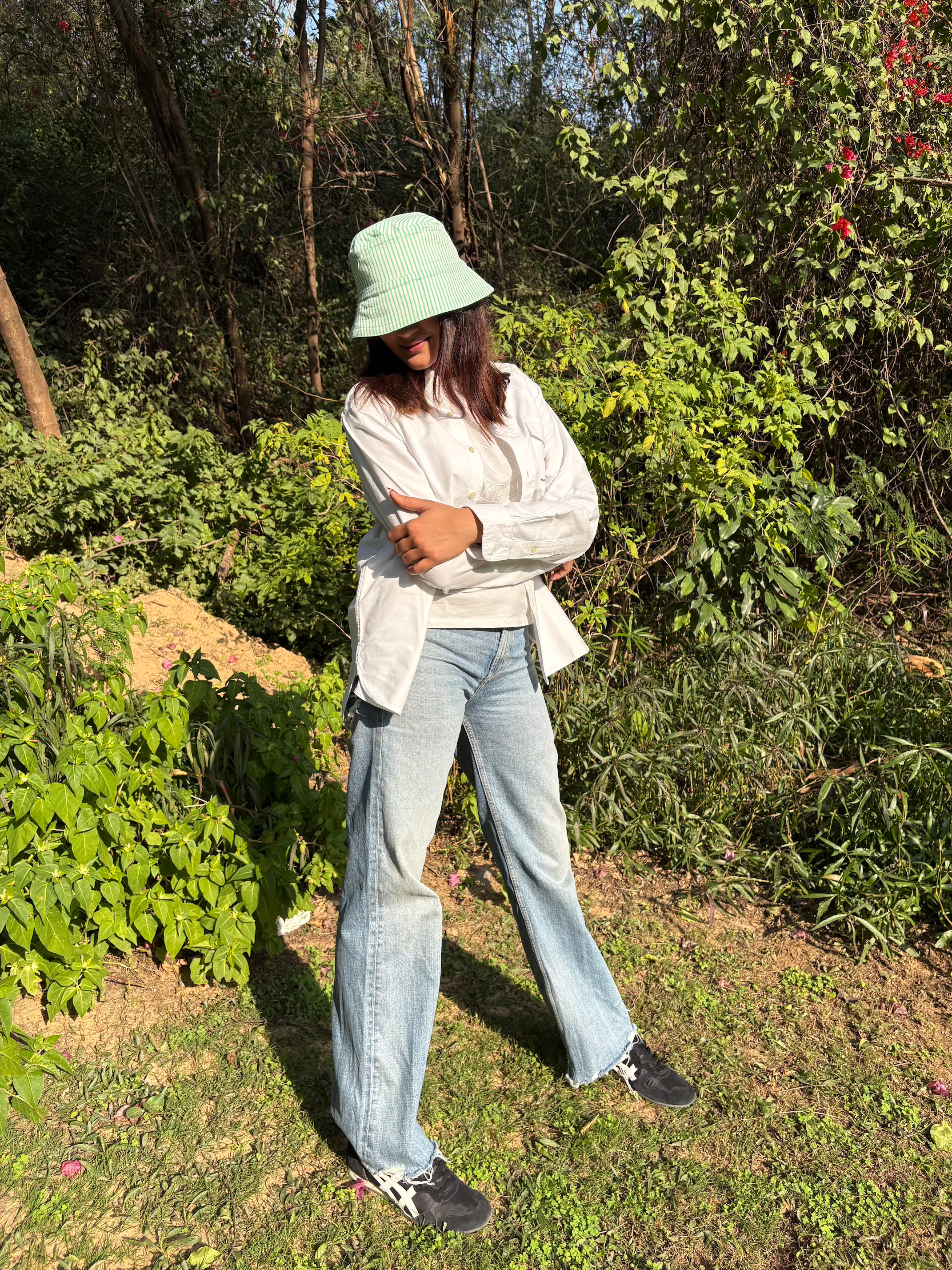 Palm Treasure - Cotton REVERSIBLE Bucket Hat