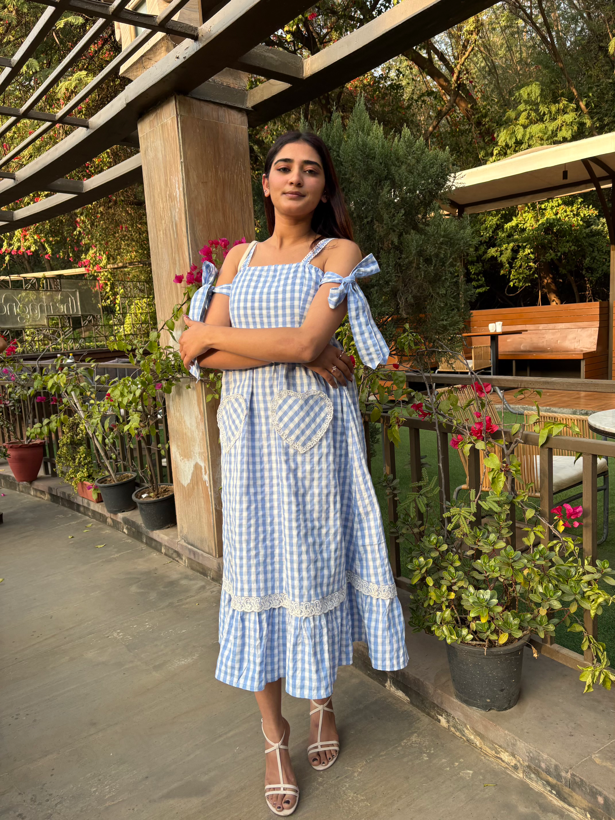 Pastel Blue Pocket Love - Dress Imagined