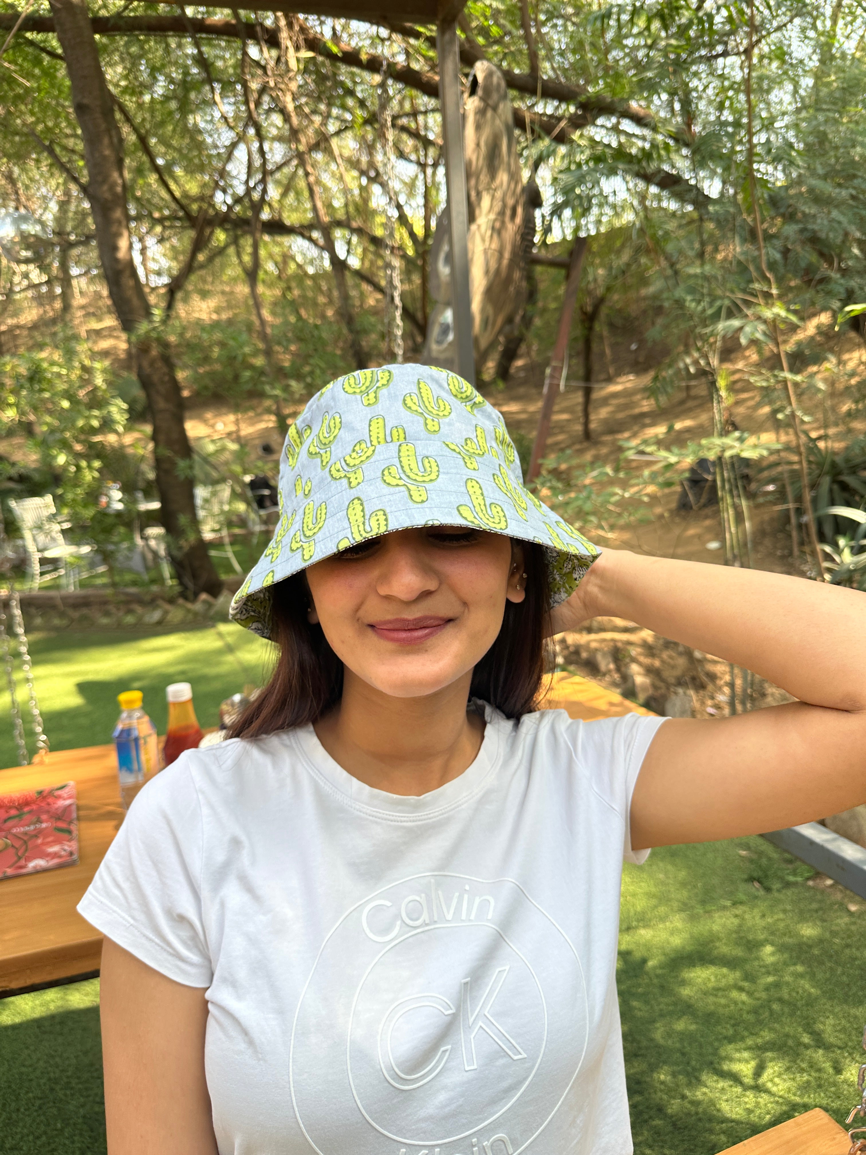 Cool Cacti - Cotton REVERSIBLE Bucket Hat