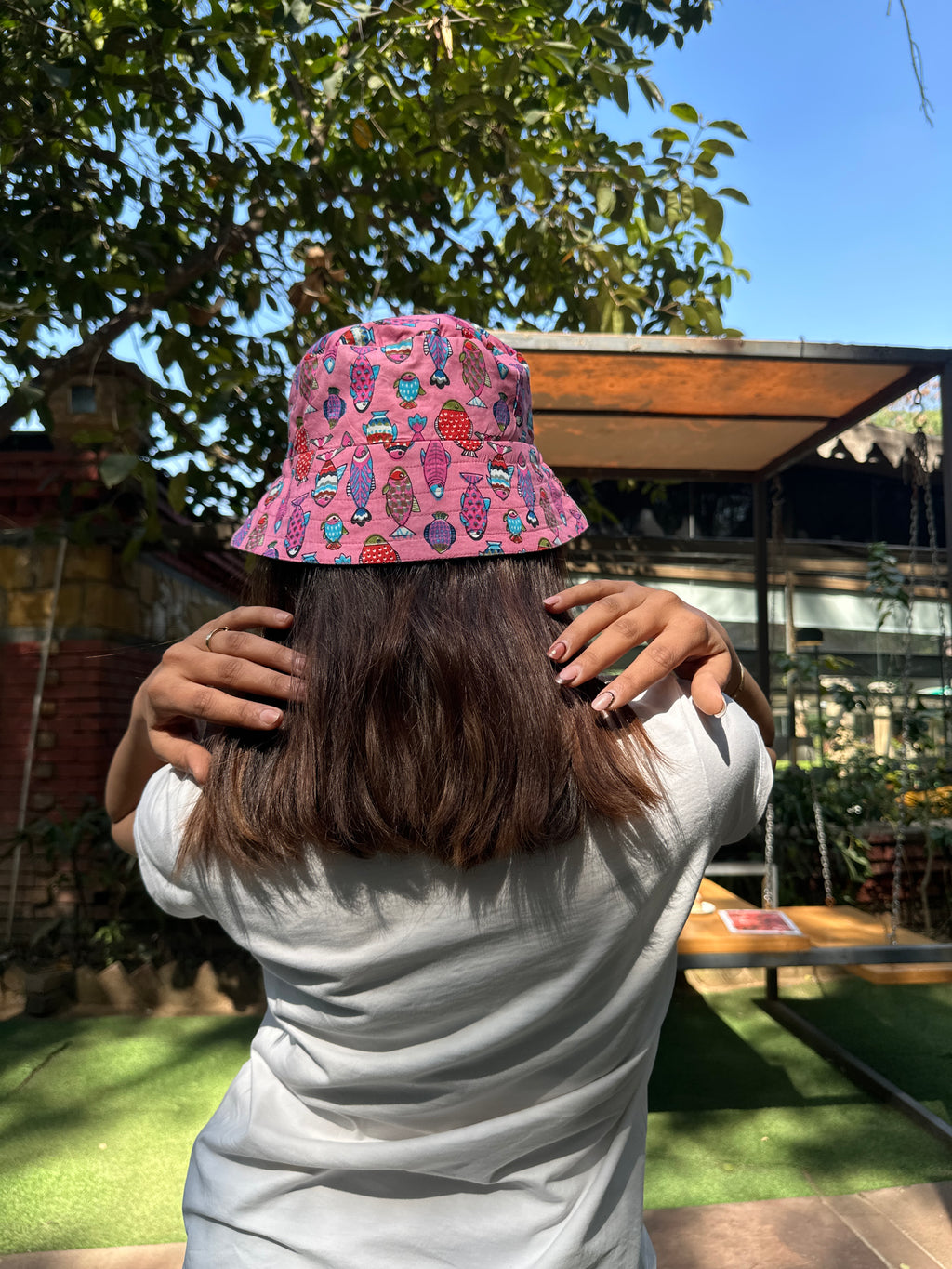 Fish World - Cotton REVERSIBLE Bucket Hat