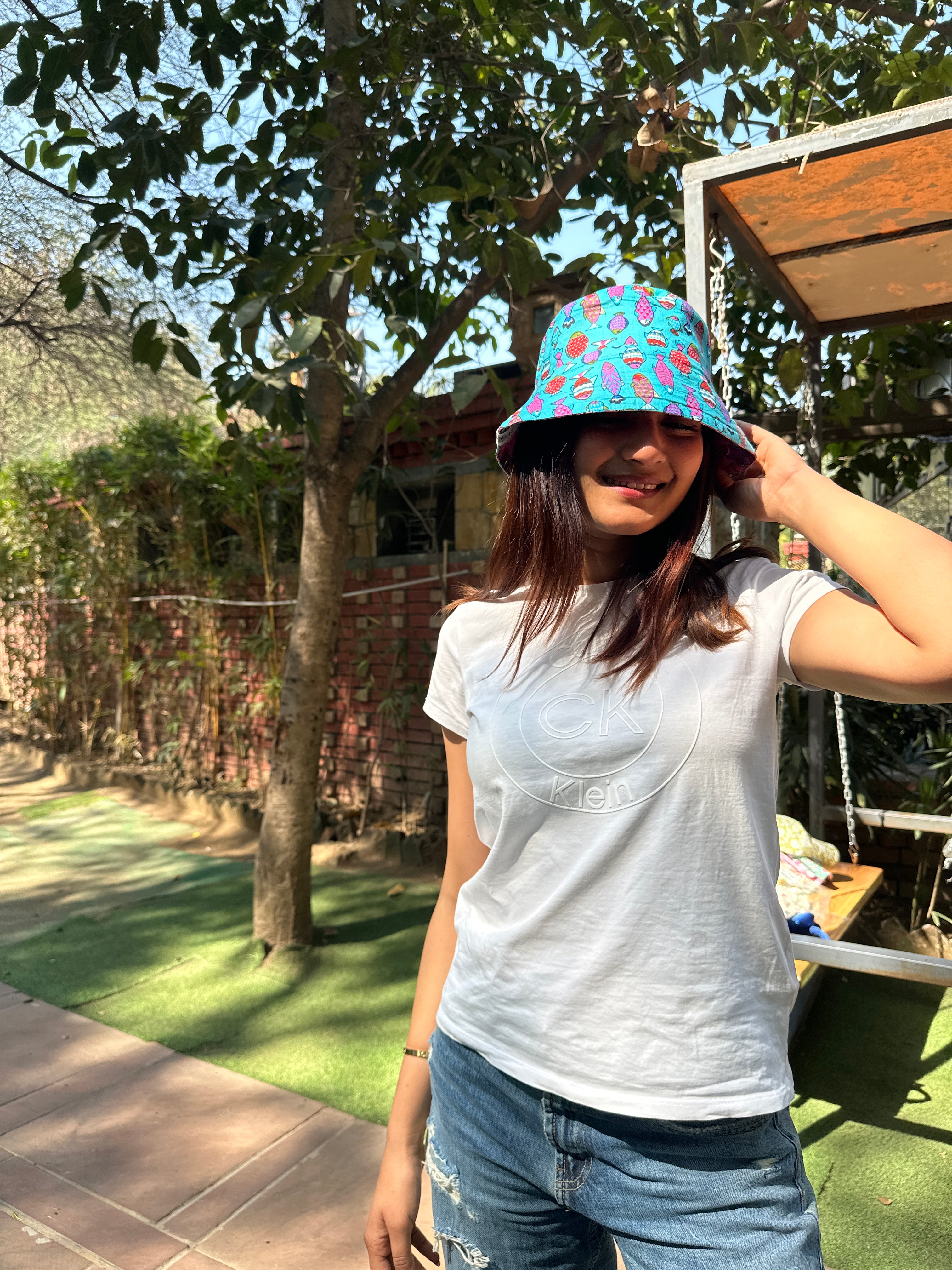 Fish World - Cotton REVERSIBLE Bucket Hat