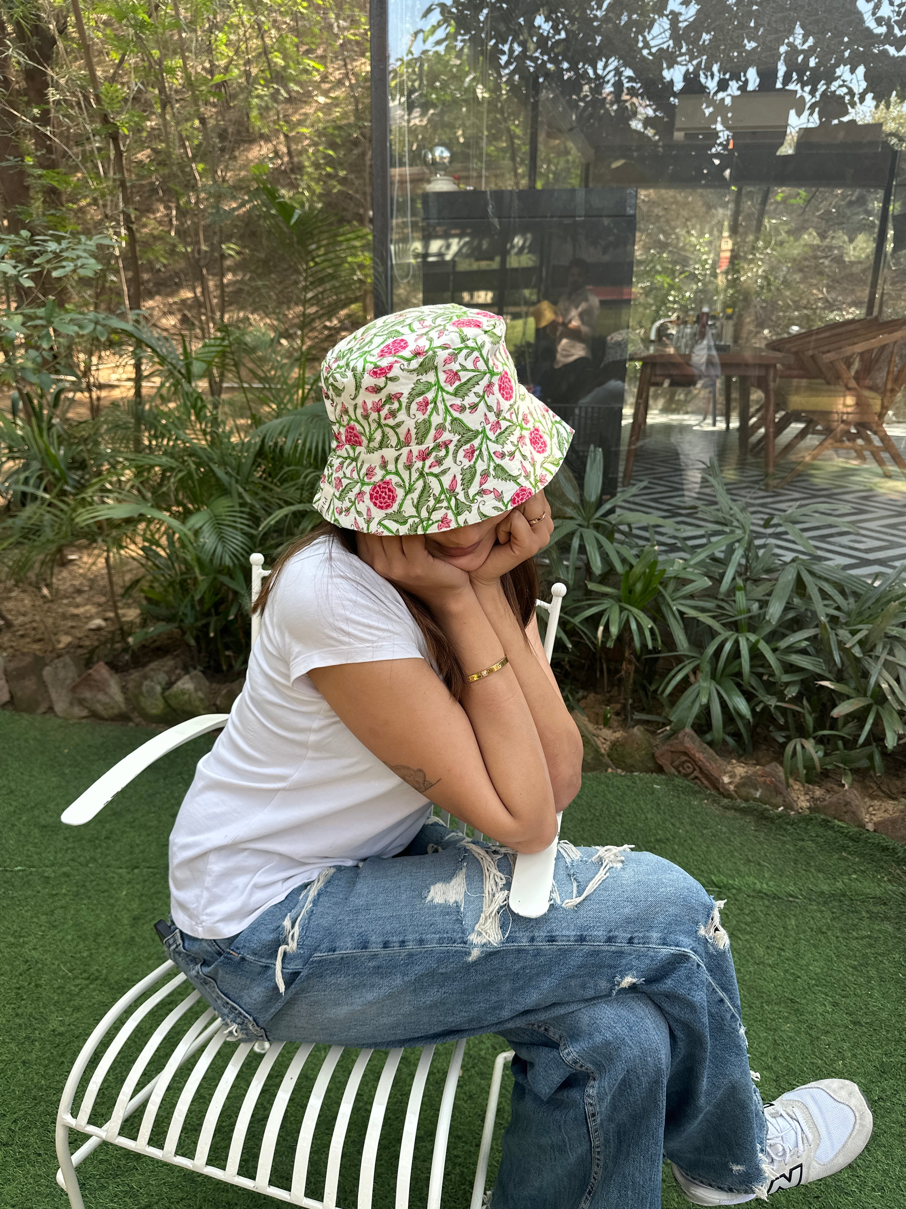 Bougainvillea - Cotton Bucket Hat