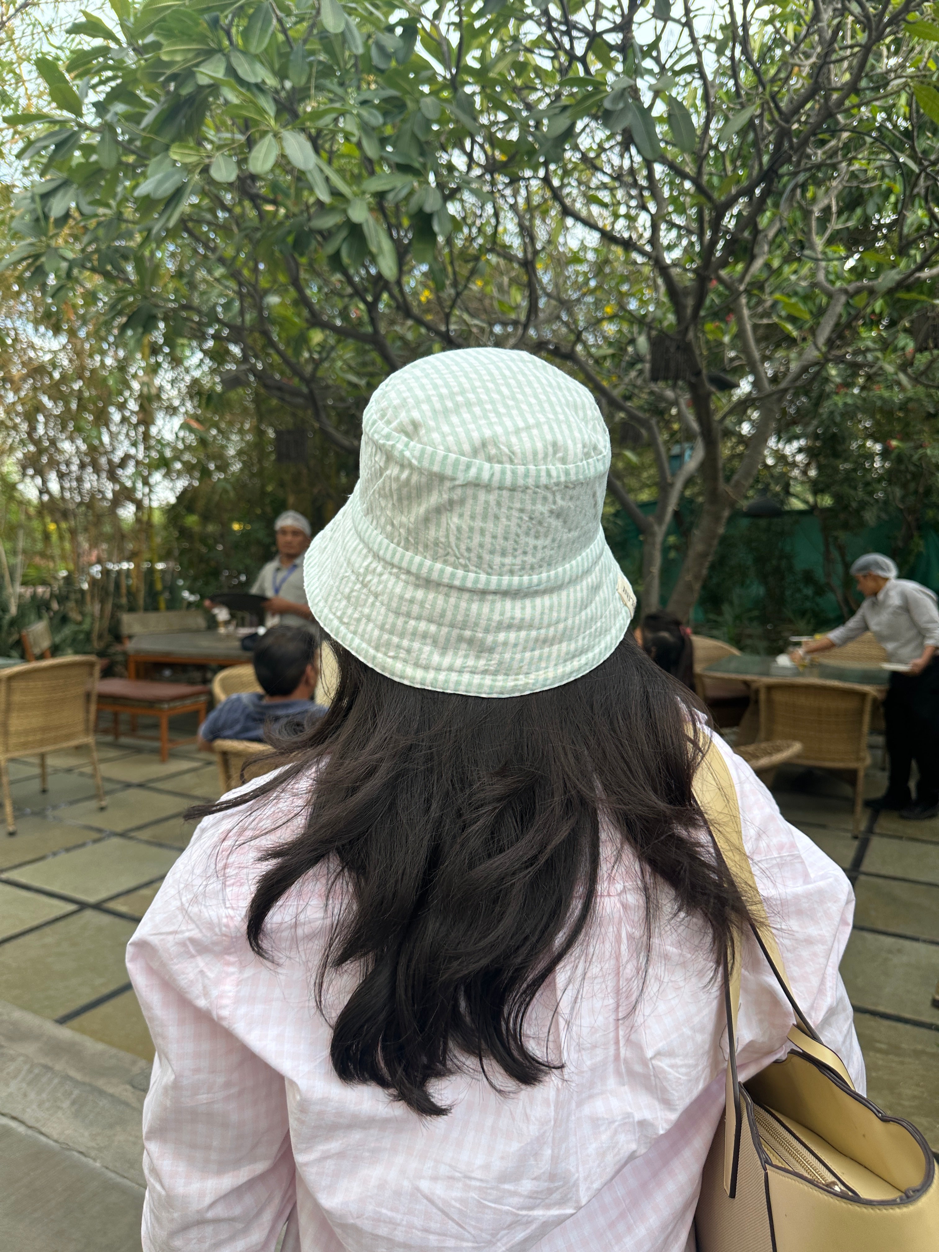 Schiffli Butter - Cotton REVERSIBLE Bucket Hat