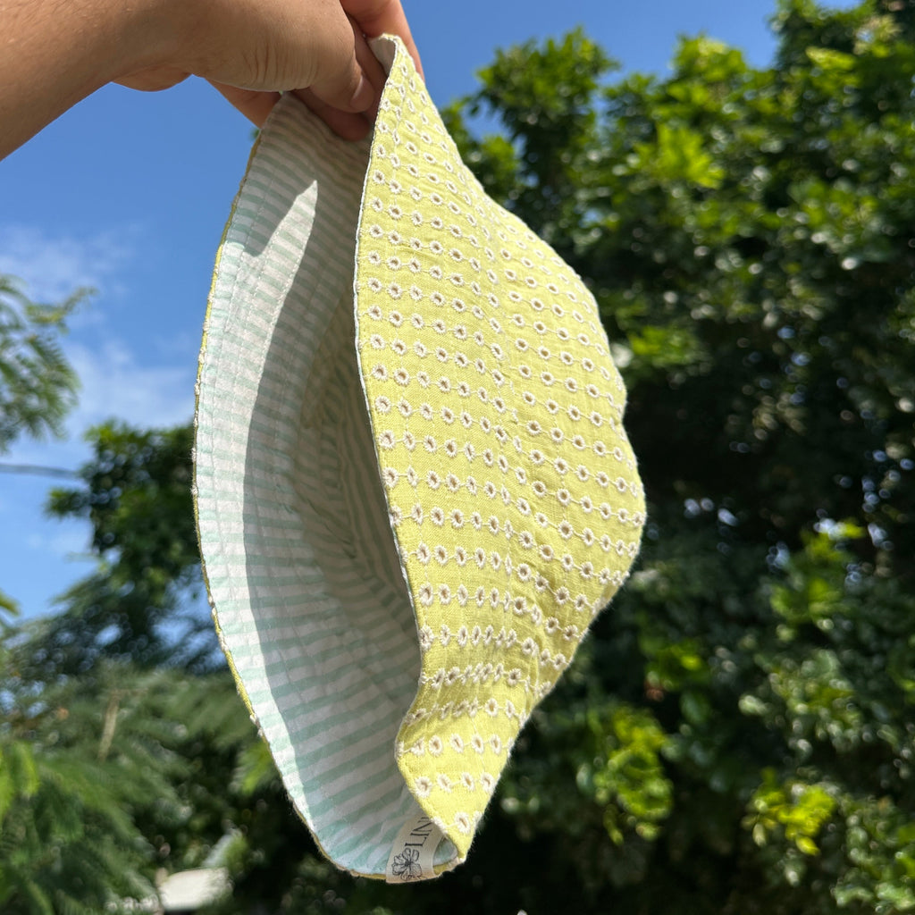 Schiffli Butter - Premium REVERSIBLE Hat