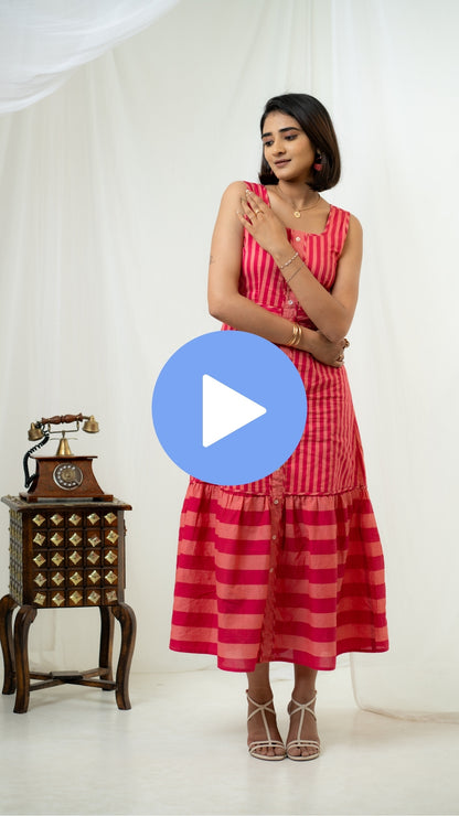 Candy Striped Dress