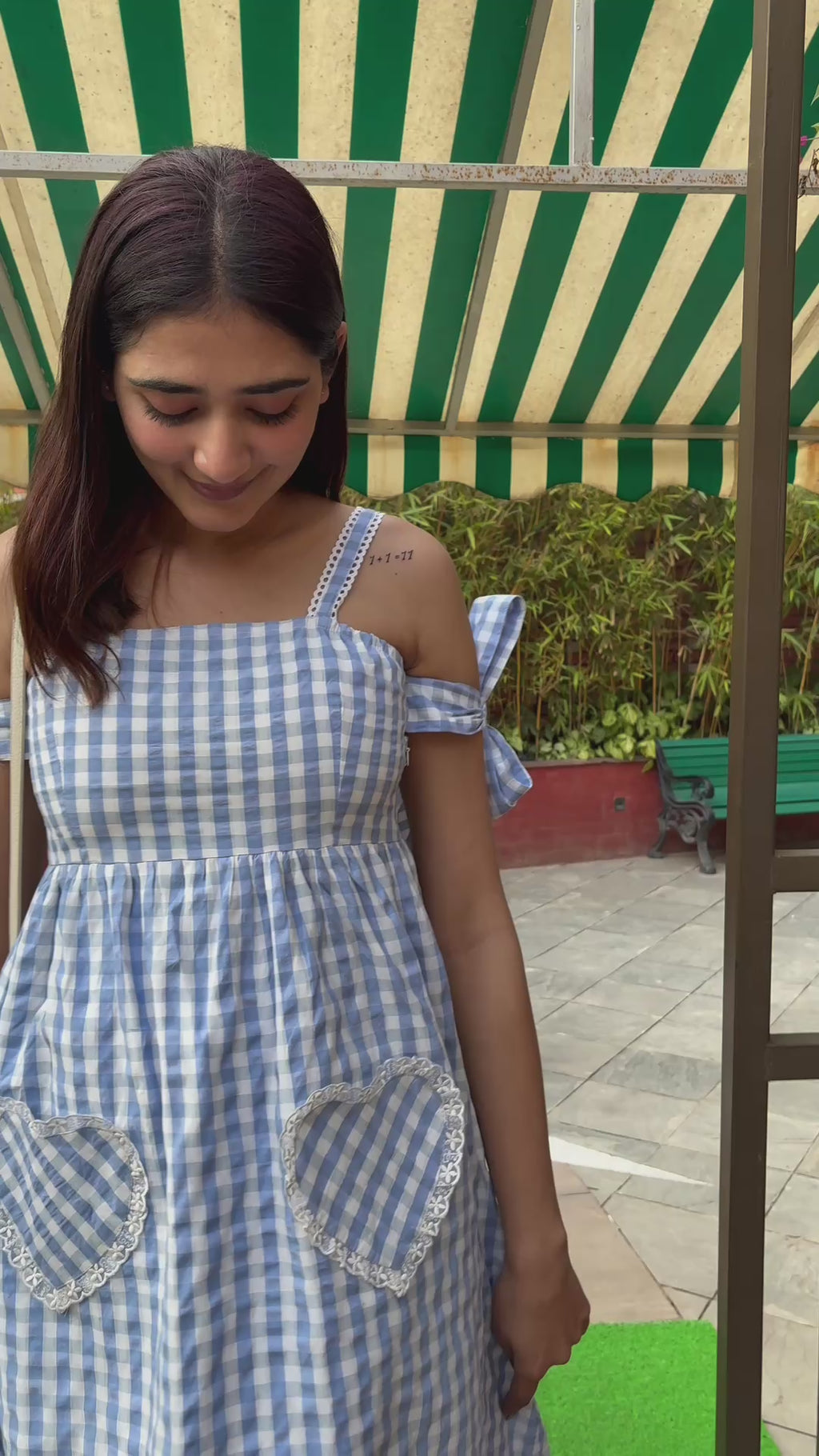 Pastel Blue Pocket Love - Dress Imagined