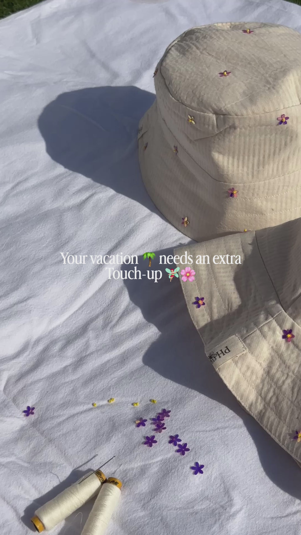 Dreamy Beads - Handmade Bucket Hat